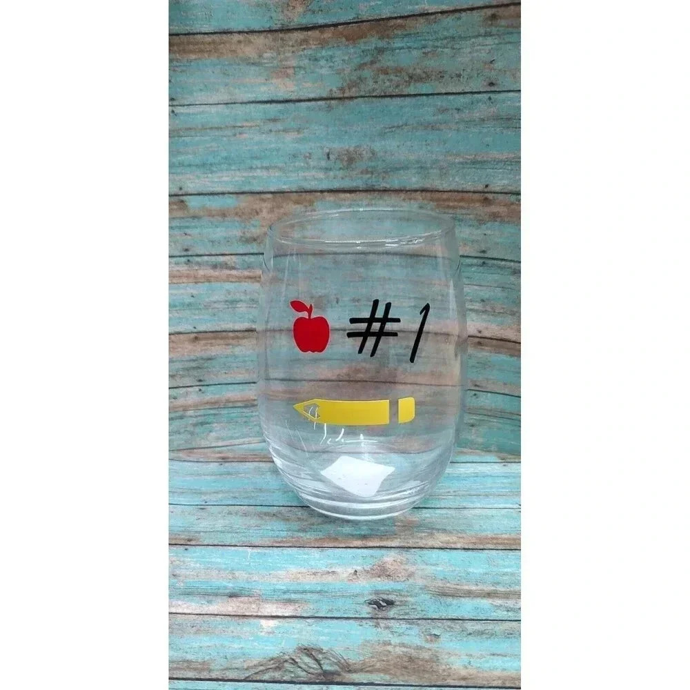 New Handmade Teacher 20.5 OZ Glass